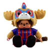 16025135 Japan J-League Soccer Club FC Tokyo x Monchhichi S Size Plush ~ RARE 16025135 Japan J-League Soccer Club FC Tokyo x Monchhichi S Size Plush ~ RARE