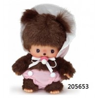 205653 Sekiguchi Monchhichi Baby Bebichhichi S Size Standard Girl 205653 Sekiguchi Monchhichi Baby Bebichhichi S Size Standard Girl