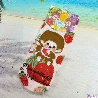 353299 Monchhichi Adult Socks 100% Cotton (Size 22-24cm) - Strawberry 353299 Monchhichi Adult Socks 100% Cotton (Size 22-24cm) - Strawberry