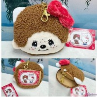 591304 Monchhichi x Hello Kitty Passcase Card Case with Coin Bag Mascot 591304 Monchhichi x Hello Kitty Passcase Card Case with Coin Bag Mascot