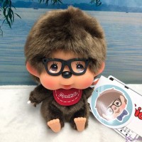 726271 HONG KONG Exclusive - Eyeglasses Big Head Monchhichi Red Bib Sitting Boy ~ PRE-ORDER 726271 HONG KONG Exclusive - Eyeglasses Big Head Monchhichi Red Bib Sitting Boy ~ PRE-ORDER