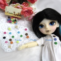 NDB025MIX Circular Round Button 6mm Mix Color (22pcs) NDB025MIX Circular Round Button 6mm Mix Color (22pcs)