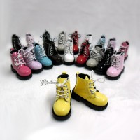 SHM049YEW MSD Bjd Obitsu 60cm Doll Boots High Hill Shoes Yellow SHM049YEW MSD Bjd Obitsu 60cm Doll Boots High Hill Shoes Yellow